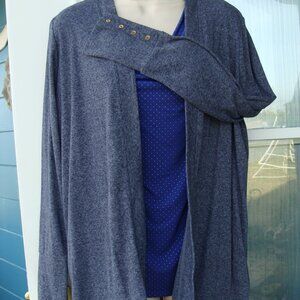 Michael Kors L gray cardigan NWT